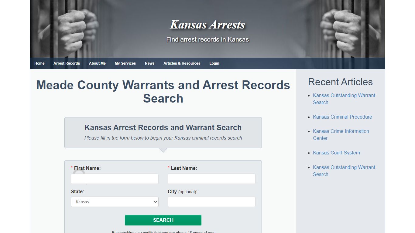 Meade County Warrants and Arrest Records Search - Kansas Arrests